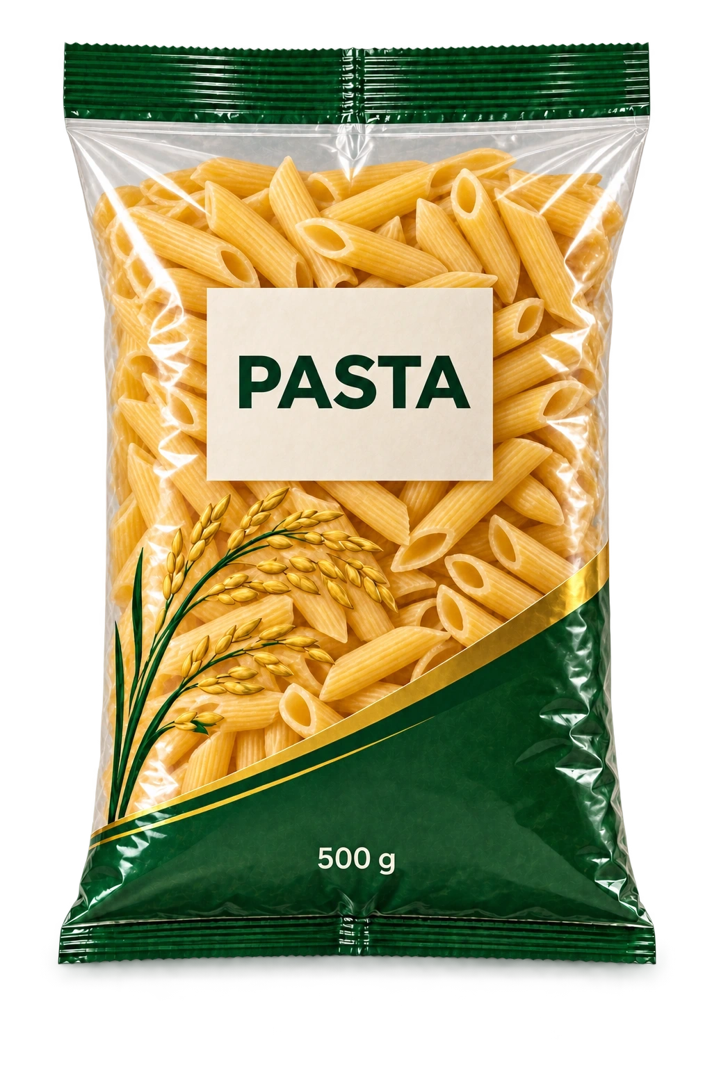 Pasta packaging illustration
